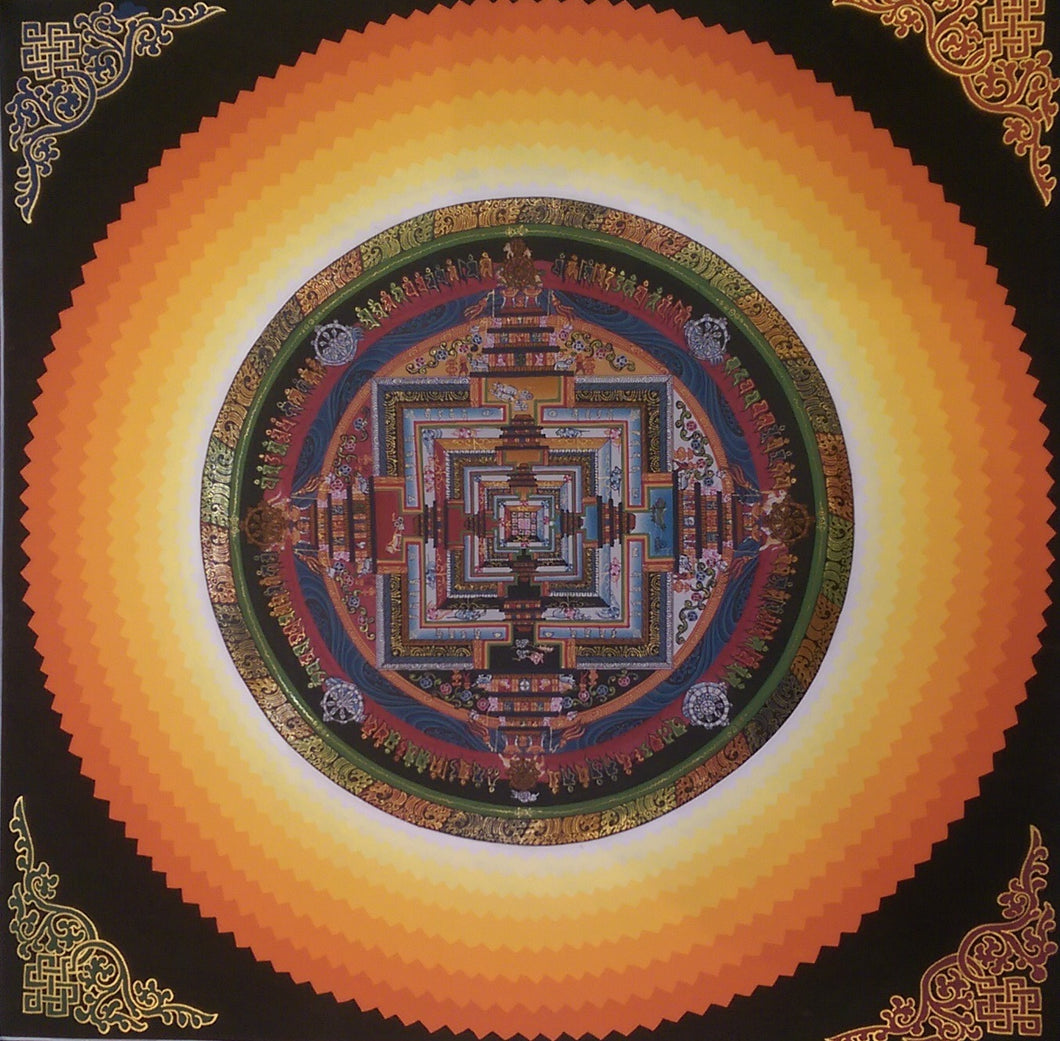 Thangka Painting - Kalachakra Mandala